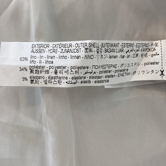 Zara Fitted Blazer Jacket Limited Edition in Stone, Size XS - Picture 16 of 17